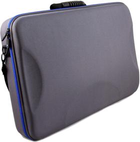 img 2 attached to 🖌️ CASEMATIX Graphics Tablets Case for Huion Kamvas 20 Drawing Pen Display, 22 Plus & More (Up to 22 inches) - Padded Case with Carry Strap Included