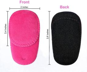 img 2 attached to 👁️ Set of 4 Eye Patch for Kids Girls Boys - Soft Glasses Eye Patch for Children with Lazy Eye, Amblyopia, Strabismus, After Surgery - Pink Color