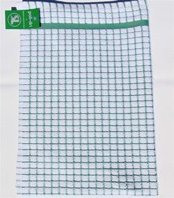 img 1 attached to 🌿 Samuel Lamont and Sons' Poli-Dri Kitchen Tea Towels – Green, 3 Pack: Superior Absorption and Durability