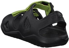 img 1 attached to Crocs Unisex Swiftwater Sandal for Little Boys - Shoes and Sandals