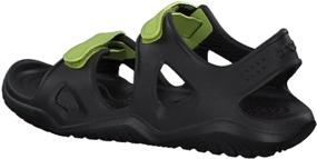 img 2 attached to Crocs Unisex Swiftwater Sandal for Little Boys - Shoes and Sandals