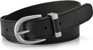 👜 stylish and durable: relic by fossil women's wrapped keeper pvc belt – a must-have accessory! logo