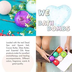 img 1 attached to 🎉 Bath Bombs for Kids - Set of Surprise Inside Bath Bombs | Natural & Organic | Mini Toys Included | Gift Set for Boys, Girls, Toddlers | Bubble Bath Kids