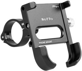 img 4 attached to 🚲 ROTTO Bike Phone Mount: Premium Aluminum Holder with 360° Rotation for Bicycles and Motorcycles