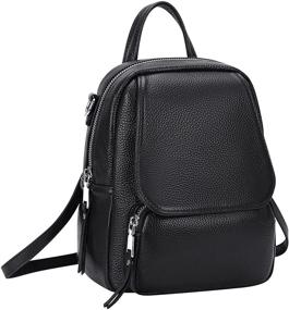 img 3 attached to ALTOSY S54 Black Women's Handbags & Wallets and Fashion Backpacks with Shoulder Straps