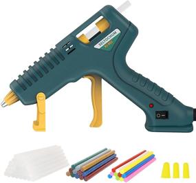 img 4 attached to 🔥 Seltochum Glue Gun Kit - 60W Hot Glue Guns with 60 Melt Glue Sticks for DIY Crafts Gift Decorations - Fast 3 Mins Preheating and Safe Glue Gun Kit