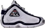 white pointsettia fila grant sneaker logo