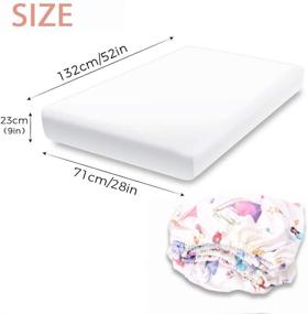 img 1 attached to 👑 DILIMI Princess Party Crib Sheet: Ultra-Soft Cotton Blend Fitted Crib Sheets for Baby Boys and Girls, Fits Standard Toddler Mattress