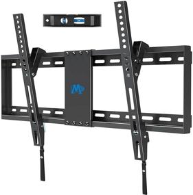 img 4 attached to 📺 Mounting Dream MD2868-LK TV Wall Mount Bracket for 37-70 Inch Flat Screen TV - Tilting, Low Profile, Space Saving Design for 16-24" Studs, VESA 600 x 400mm, 132lbs Capacity