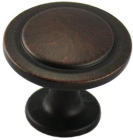 img 1 attached to 🔘 25-Pack Cosmas 5560ORB Oil Rubbed Bronze Round Knobs - 1-1/4" Diameter - Enhance Your Cabinet Hardware