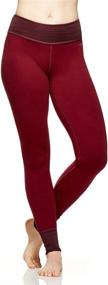 img 3 attached to Hottotties Womens Burgundy Melange X Large