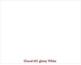 img 4 attached to Pack of 5 White Glossy Adhesive Vinyl Sheets - 12x12 Outdoor/Permanent | Enhanced SEO