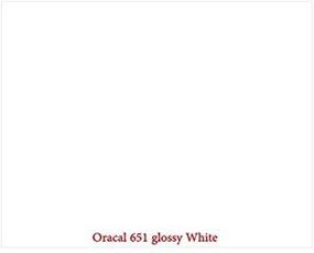 img 2 attached to Pack of 5 White Glossy Adhesive Vinyl Sheets - 12x12 Outdoor/Permanent | Enhanced SEO