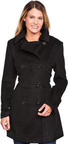 img 4 attached to 👗 Charcoal Women's Clothing by Urban Boundaries: Stylish & Sophisticated Coats for Women