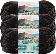 🧶 lion brand hometown yarn (3-pack) in cambridge tweed 135-303 logo