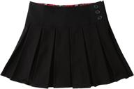 bienzoe girls' classical pleated school uniform clothing logo