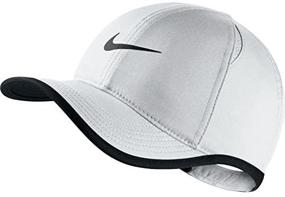 img 3 attached to Lightweight Nike Youth Aerobill Featherlight 👟 Black Boy's Accessories for Performance and Style