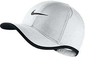 img 2 attached to Lightweight Nike Youth Aerobill Featherlight 👟 Black Boy's Accessories for Performance and Style