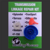 🔧 revamp your transmission with the bushing fix up1kit - transmission shift cable bushing repair logo