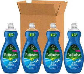img 2 attached to 🧴 Palmolive Ultra Dish Soap Oxy Power Degreaser, 32.5 Fluid Ounce (Pack of 4)