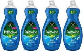 img 4 attached to 🧴 Palmolive Ultra Dish Soap Oxy Power Degreaser, 32.5 Fluid Ounce (Pack of 4)