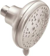 🚿 moen 26500srn refresh 4-inch five-function showerhead: spot resist brushed nickel - ultimate shower experience! logo
