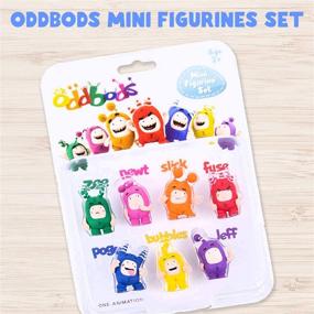 img 3 attached to 🔥 Collectible Fun with ODDBODS AF3001X Mini Figurines: A Perfect Addition to Your Collection!