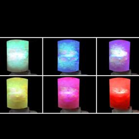 img 2 attached to 🌈 Venhoo E12 LED Color Changing Salt Lamp Night Lights Replacement Bulbs for Kids Night Light: Enhance Bedroom, Hallway, and Bathroom Ambiance - One Pack