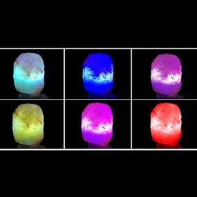 img 1 attached to 🌈 Venhoo E12 LED Color Changing Salt Lamp Night Lights Replacement Bulbs for Kids Night Light: Enhance Bedroom, Hallway, and Bathroom Ambiance - One Pack