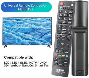 img 3 attached to 📺 Gvirtue Universal Replacement Remote Control for All Major TV Brands: LCD, LED, HD, Smart TVs - AKB72914207 AKB72914003 AKB72914240 AKB72915239 AGF76692608 AKB72915206 AKB72915238(-23+AL)