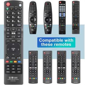 img 2 attached to 📺 Gvirtue Universal Replacement Remote Control for All Major TV Brands: LCD, LED, HD, Smart TVs - AKB72914207 AKB72914003 AKB72914240 AKB72915239 AGF76692608 AKB72915206 AKB72915238(-23+AL)