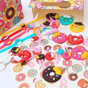 img 1 attached to 🍩 Delightful Donut Birthday Party Favors & Supplies: Sprinkle Joy on Your Celebration!