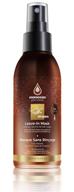 🌟 moroccan gold series leave-in hair mask – argan oil hair mask infused with keratin – nourishing and detangling leave in conditioner spray for curly, frizzy, or damaged hair, 4.2oz logo