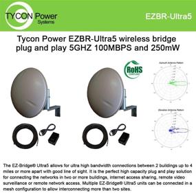 img 1 attached to Улучшенный беспроводной мост EZ-Bridge Ultra5 – 5 ГГц, 100 Мбит/с, 250 мВт