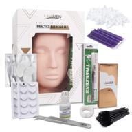 ✨ lashview eyelash extension kit with mannequin head - complete professional lash extension supplies for beginners, makeup artists, and grafters logo