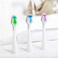 smile bright store platinum sonic toothbrush replacement brush heads - soft bristles, original version (pack of 3): achieve a healthier, brighter smile! logo