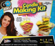 🕯️ grafix candle making kit – design one-of-a-kind candles with 5 bags of colored wax logo