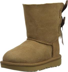 img 4 attached to 👞 Stylish UGG Bailey Fashion Crystal Shoes for Little Boys at Boots