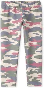 img 1 attached to 🩲 Cozy Leggings for Girls - Printed Fleece-lined Design at The Children's Place