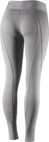 img 1 attached to Horze Active Womens Silicone Tights Sports & Fitness in Team Sports