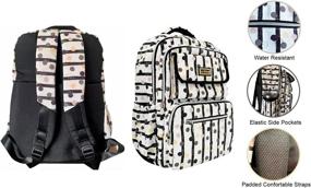 img 3 attached to Школьный рюкзак MOK Bookbags MT BAG23