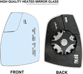 img 3 attached to Passenger Mirror Replacement 2012 2018 Focus