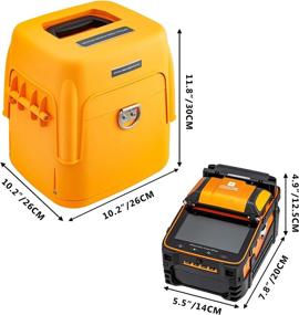 img 3 attached to 🔌 Mophorn AI-9 Fiber Fusion Splicer: 5s Splicing Time, 15s Heating, 7800mAh Battery, Optical Fiber Cleaver Kit for Fiber & Cable Projects