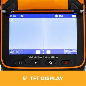 img 1 attached to 🔌 Mophorn AI-9 Fiber Fusion Splicer: 5s Splicing Time, 15s Heating, 7800mAh Battery, Optical Fiber Cleaver Kit for Fiber & Cable Projects