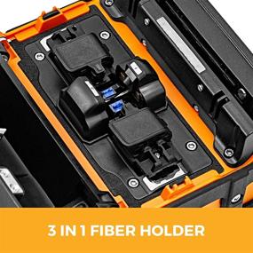 img 2 attached to 🔌 Mophorn AI-9 Fiber Fusion Splicer: 5s Splicing Time, 15s Heating, 7800mAh Battery, Optical Fiber Cleaver Kit for Fiber & Cable Projects