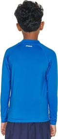 img 2 attached to TSLA Boys UPF 50+ Rash Guard Long Sleeve: Ultimate UV Sun Protection for Water Activities