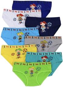 img 4 attached to ToBeInStyle Cotton Briefs Toddler Underwear