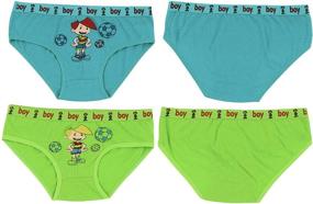 img 1 attached to ToBeInStyle Cotton Briefs Toddler Underwear