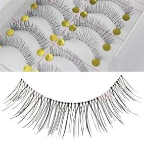 img 1 attached to Adecco LLC Eyelashes Transparent Classical