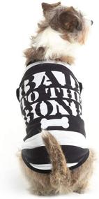 img 4 attached to Adorable Convict Dog Shirt - Halloween Costume for Jailbird Pups with Attitude